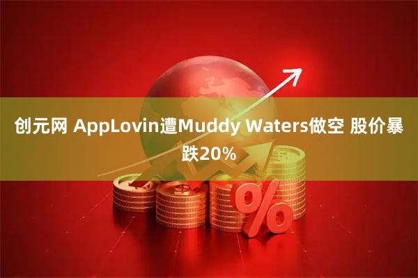 创元网 AppLovin遭Muddy Waters做空 股价暴跌20%