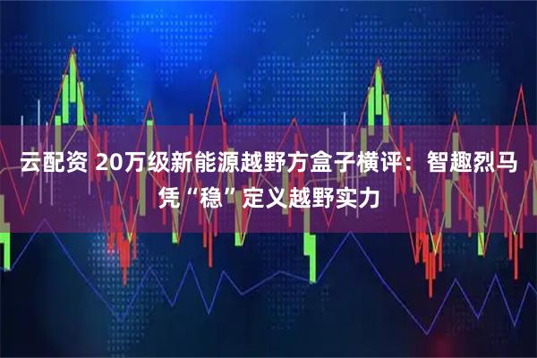 云配资 20万级新能源越野方盒子横评：智趣烈马凭“稳”定义越野实力