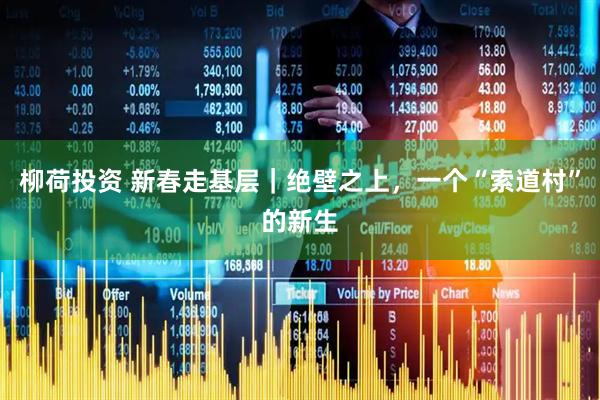 柳荷投资 新春走基层｜绝壁之上，一个“索道村”的新生